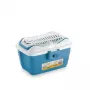 STEFANPLAST Transportín Mini Gulliver 40x30x24cm Blanco/Azul