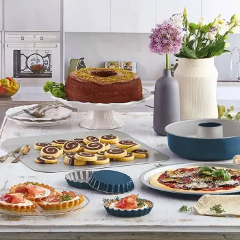 GUARDINI XBake Molde desmontable para tartas Ø 23 cm Gris antracita