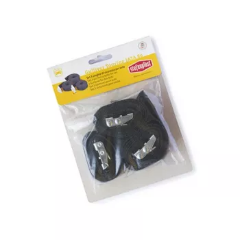 STEFANPLAST Cinturones de seguridad para coche para transportín Gulliver Touring (3 uds.)