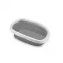 STEFANPLAST Arenero para gatos Sprint 10 43x31x14 cm Blanco/Gris