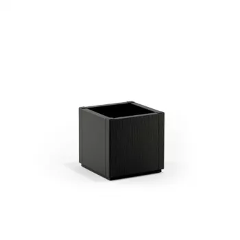 STEFANPLAST Jardinera cuadrada Ethica 36x36x35 cm Gris