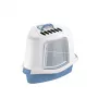 STEFANPLAST Arenero para gatos Sprint Corner Plus 56x40x40cm Azul/Blanco