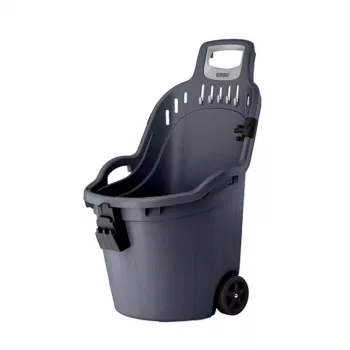 STEFANPLAST Carretilla Helpy Cart 50L 59,5x53x88,5cm Gris