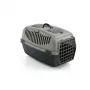 STEFANPLAST Transportín Gulliver 3 para mascotas con puerta de plástico 61x40x38 cm Gris/Verde