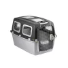 STEFANPLAST Transportín Gulliver 6 Plus para perros grandes 92x64x66 cm Gris oscuro/Gris claro