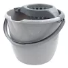 SAUBER Cubo redondo 12L con pulsador