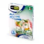 GIOSTYLE Bolsas para cubitos de hielo 30 uds., 18 cubitos por bolsa, 20x14 cm, autocierre, PE apto para alimentos, transparente