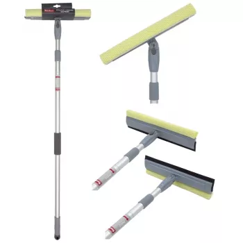 SAUBER Cepillo para ventanas con mango telescópico Expert