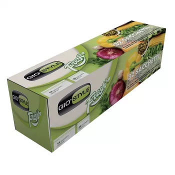 GIOSTYLE Bolsas herméticas para alimentos 32 uds. (12x 26x32cm + 20x 18x24cm)
