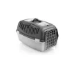 STEFANPLAST Transportín Gulliver 3 para mascotas con puerta metálica 61x40x38 cm Gris oscuro/Gris claro
