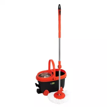 GIOSTYLE Set de limpieza de suelos Love Spin Mop 360° surtido, 4 colores