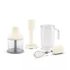 SMEG HBAC11CR Set de accesorios para batidora de mano, 4 piezas, Crema
