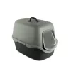 STEFANPLAST Cathy Arenero para gatos con cubierta 56x40x40 cm Gris/Verde