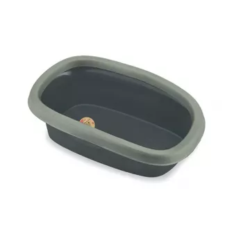 STEFANPLAST Arenero para gatos Sprint 20 58x39x17 cm Gris/Verde
