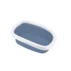 STEFANPLAST Sprint 10 Arenero abierto para gatos 43x31x14 cm Azul/Blanco