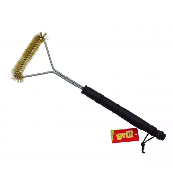 ASI COLLECTION Cepillo para parrilla con alambre de latón, 45 cm