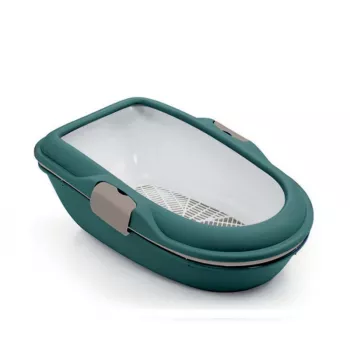 STEFANPLAST Arenero Furba Chic 59x39x22 cm verde/gris claro