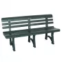 BICA Banco de jardín Olimpia 150x53x77cm verde