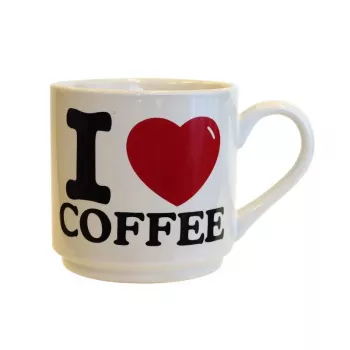 ASI COLLECTION Taza I Love Coffee 400 ml
