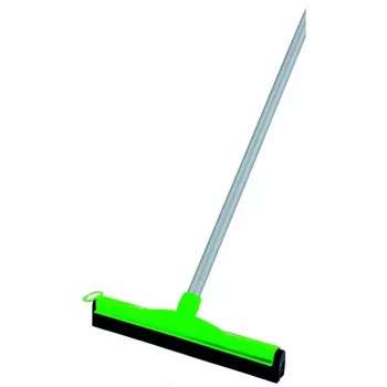 SAUBER Fregona para absorber agua con mango telescópico