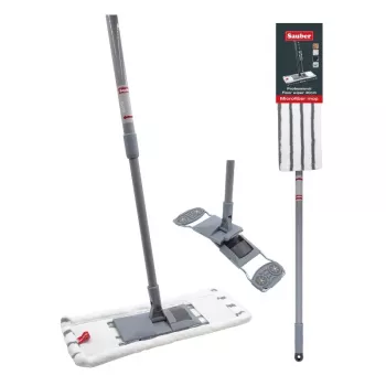 SAUBER Cepillo de suelo 40cm con mango telescópico