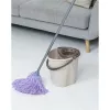 Tatay Ecohome Cubo de basura 12 L con pulsador, gris (151104106)