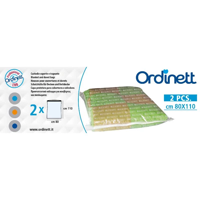 ORDINETT Fundas de plástico multiusos para ropa 5 uds. 42x52cm
