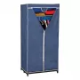 ORDINETT Armario de almacenamiento Armadio Jolly 75x50x160cm azul