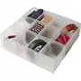 ORDINETT Organizador L 30,5x30,5x10cm Top Class caja de almacenamiento transparente