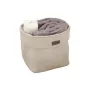 ORDINETT Caja de tela L 28x28x23cm Ego ecru