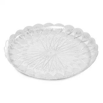 GUARDINI Easy Bake Bandejas de horno de plástico transparente pack de 2 Ø33cm
