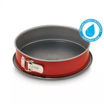 GUARDINI Molde de horno Rossana Ø28x7,6cm acero al carbono antiadherente molde redondo para tarta