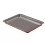 GUARDINI Bandeja de horno Rossana 39,5 x 30 x 2,5 cm bandeja de horno antiadherente de acero al carbono, rectangular