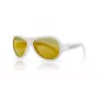 SHADEZ Classic White Teeny gafas de sol para niños, 7-15 años