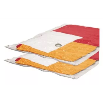 ORDINETT Bolsas de almacenamiento al vacío pack de 2, 80 x 120 cm, transparente, extra grande
