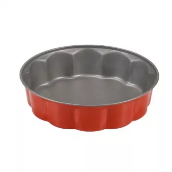 GUARDINI Rossana Molde de flor para horno Ø26x6,8cm gris antracita