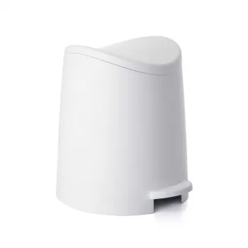 Cubo de pedal de baño TATAY 3L Standard blanco
