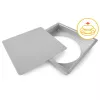 Molde cuadrado para hornear GUARDINI con fondo desmontable Professional 26x26x5cm
