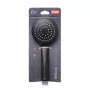 Alcachofa de ducha TATAY Verona Ø10cm, 1 tipo de chorro, negro mate
