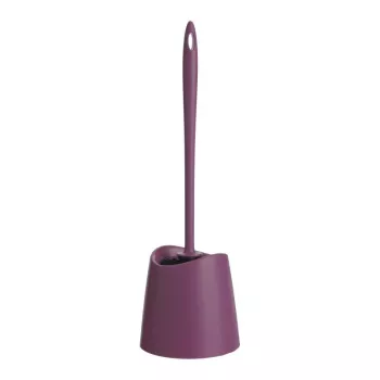 Escobilla de WC con soporte TATAY WC-Standard, berenjena