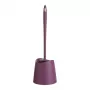 Escobilla de WC con soporte TATAY WC-Standard, berenjena
