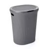 Cesto de ropa TATAY Baobab 40L gris