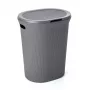 Cesto de ropa TATAY Baobab 40L gris