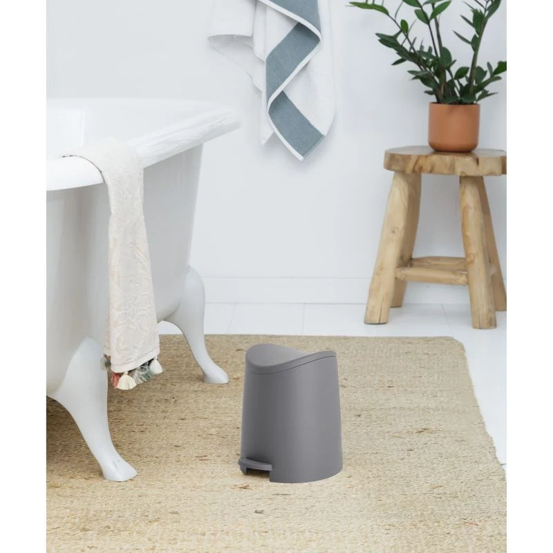 Cubo de pedal de baño TATAY 3L Standard gris