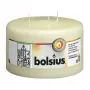 Cilindro para vela Mamoth BOLSIUS con 3 mechas Ø100x150mm beige