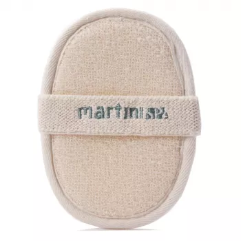 Esponja exfoliante de luffa y algodón MARTINI SPA natural