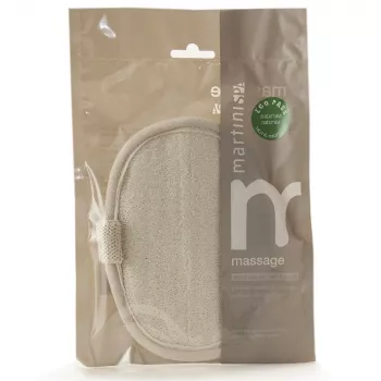 Esponja exfoliante de luffa y algodón MARTINI SPA natural