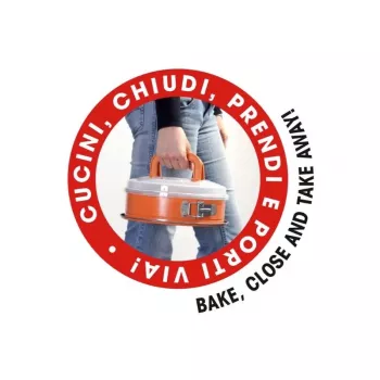 GUARDINI Bake Away fuente rectangular para horno con tapa de transporte 32 x 24 x 4,7 cm