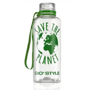 GIOSTYLE Save The Planet Botella de Tritan 0,5 L