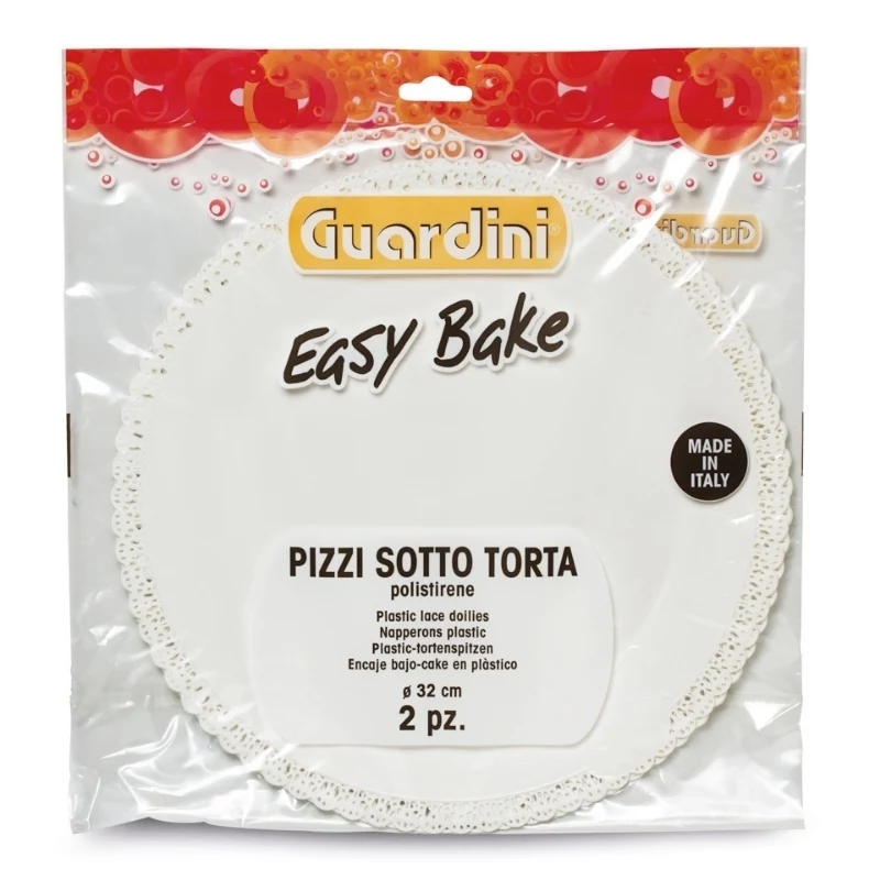 GUARDINI salvamanteles decorativo de plástico 2 uds. Easy Bake Ø32cm